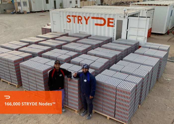 The STRYDE Node™ - the worlds smallest, lightest and most affordable seismic receiver